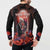 Personalised Day of Dead Couple Sugar Skull Button Sweatshirt Forever and Ever! LT05 - Wonder Print Shop