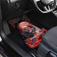 Personalised Day of Dead Couple Sugar Skull Car Mats Forever and Ever! LT05 - Wonder Print Shop