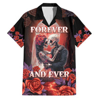 Personalised Day of Dead Couple Sugar Skull Family Matching Mermaid Dress and Hawaiian Shirt Forever and Ever! LT05 - Wonder Print Shop