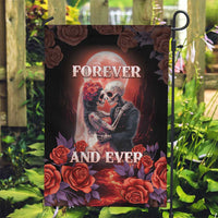 Day of Dead Couple Sugar Skull Garden Flag Forever and Ever! LT05 - Wonder Print Shop
