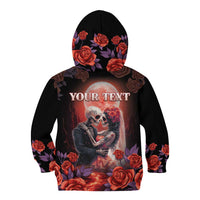 Personalised Day of Dead Couple Sugar Skull Kid Hoodie Forever and Ever! LT05 - Wonder Print Shop