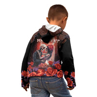Personalised Day of Dead Couple Sugar Skull Kid Hoodie Forever and Ever! LT05 - Wonder Print Shop
