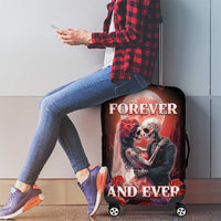 Day of Dead Couple Sugar Skull Luggage Cover Forever and Ever! LT05 - Wonder Print Shop