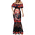 Personalised Day of Dead Couple Sugar Skull Mermaid Dress Forever and Ever! LT05 - Wonder Print Shop