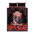 Day of Dead Couple Sugar Skull Quilt Bed Set Forever and Ever! LT05 - Wonder Print Shop