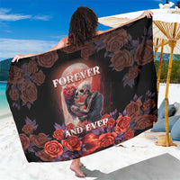 Day of Dead Couple Sugar Skull Sarong Forever and Ever! LT05 - Wonder Print Shop