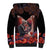 Personalised Day of Dead Couple Sugar Skull Sherpa Hoodie Forever and Ever! LT05 - Wonder Print Shop