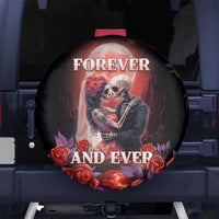 Day of Dead Couple Sugar Skull Spare Tire Cover Forever and Ever! LT05 - Wonder Print Shop