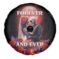 Day of Dead Couple Sugar Skull Spare Tire Cover Forever and Ever! LT05 - Wonder Print Shop