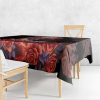 Day of Dead Couple Sugar Skull Tablecloth Forever and Ever! LT05 - Wonder Print Shop