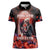 Personalised Day of Dead Couple Sugar Skull Women Polo Shirt Forever and Ever! LT05 - Wonder Print Shop