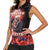 Personalised Day of Dead Couple Sugar Skull Women Sleeveless Polo Shirt Forever and Ever! LT05 - Wonder Print Shop