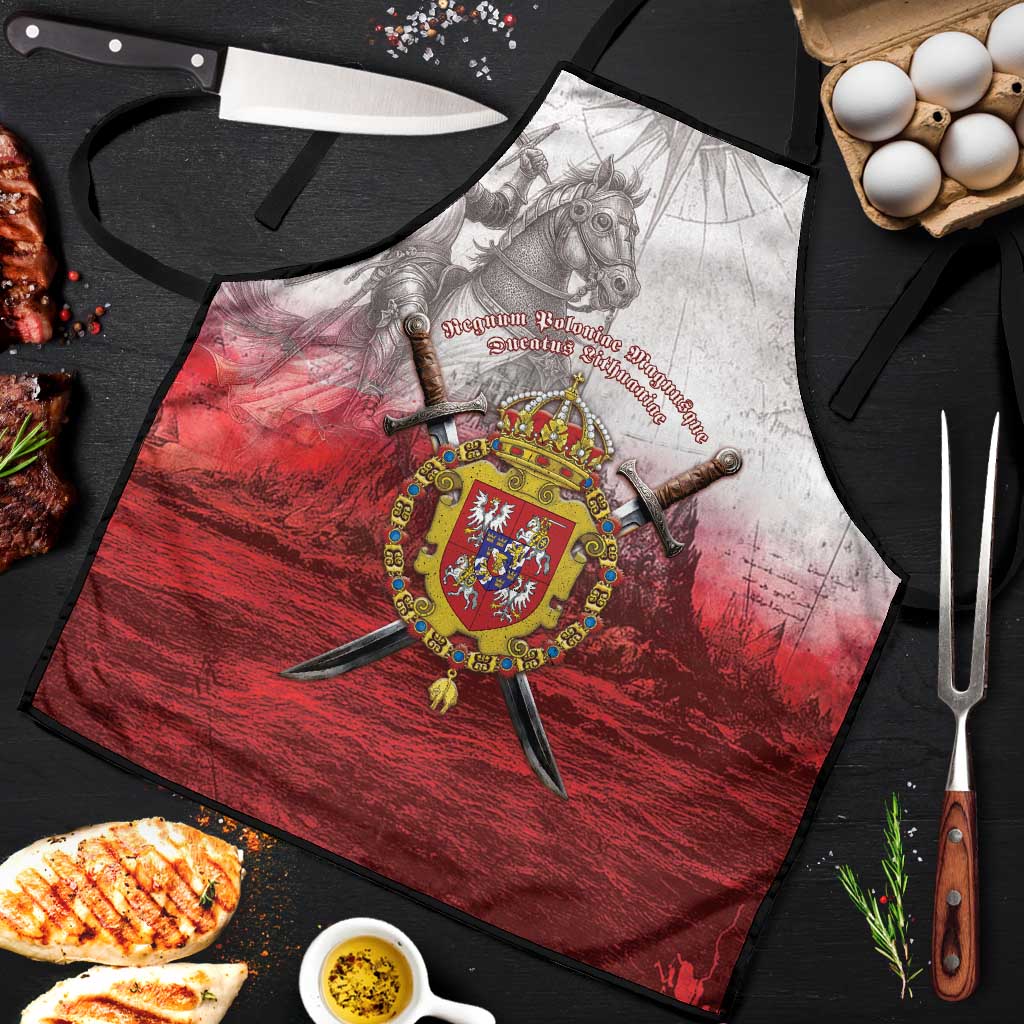 Polish-Lithuanian Commonwealth Apron Medieval Royal Coat Of Arms Heritage