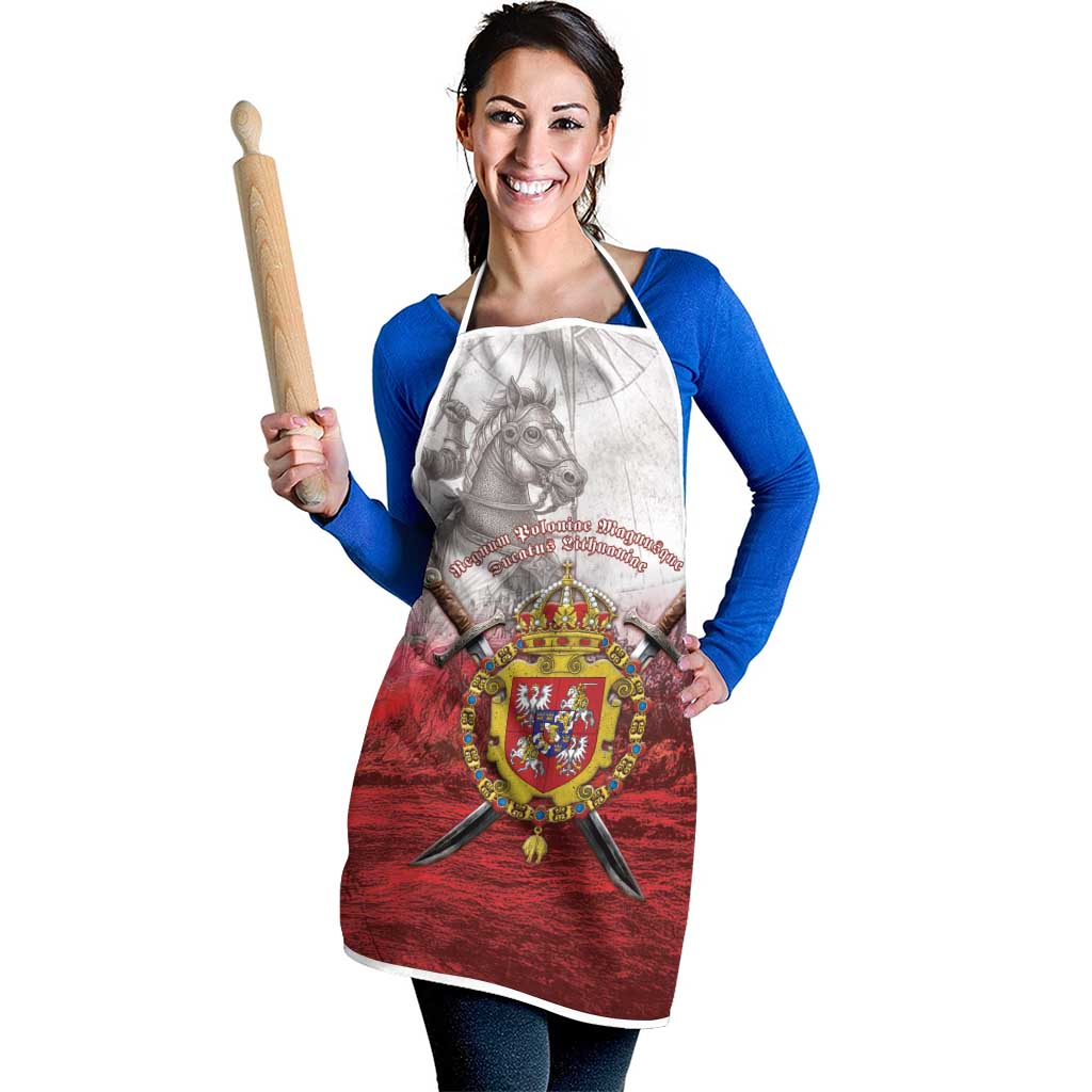 Polish-Lithuanian Commonwealth Apron Medieval Royal Coat Of Arms Heritage
