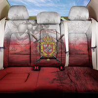 Polish-Lithuanian Commonwealth Back Car Seat Cover Medieval Royal Coat Of Arms Heritage
