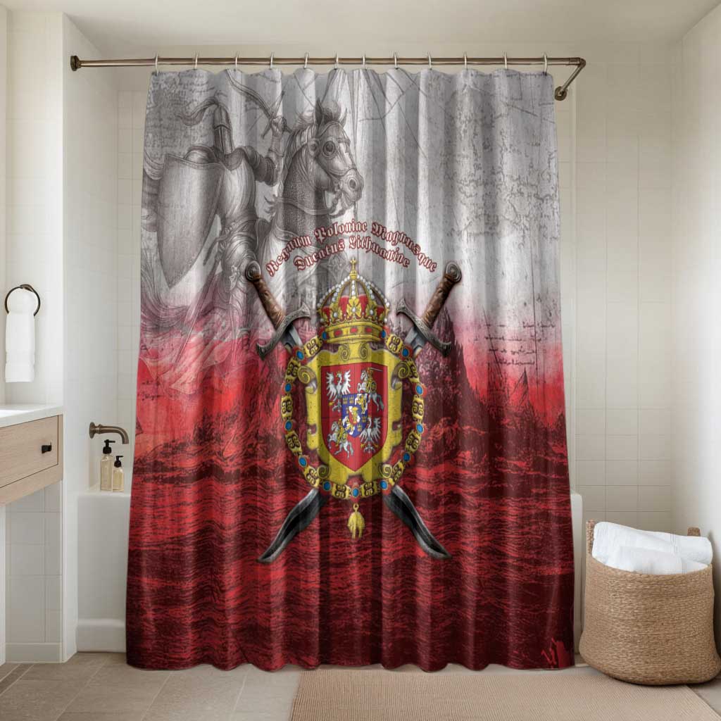 Polish-Lithuanian Commonwealth Bathroom Set Medieval Royal Coat Of Arms Heritage