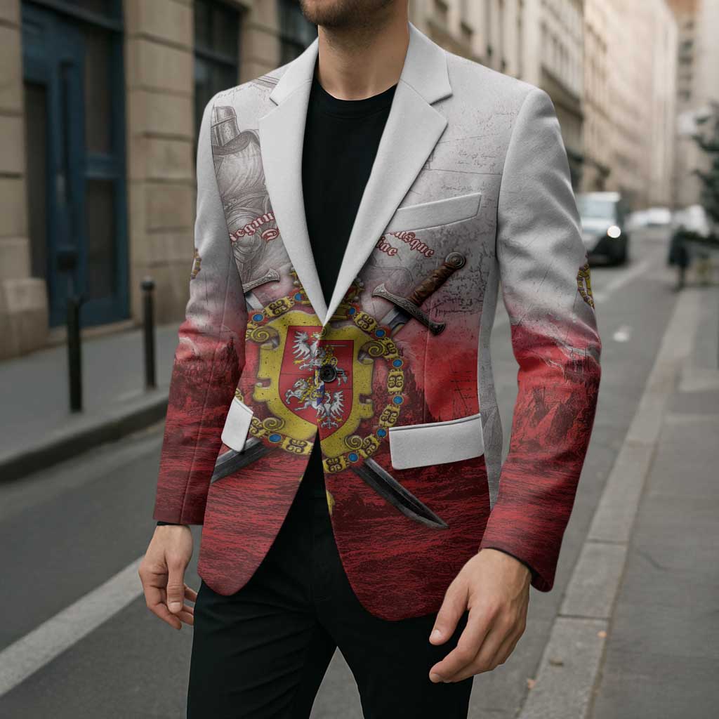 Polish-Lithuanian Commonwealth Blazer Medieval Royal Coat Of Arms Heritage