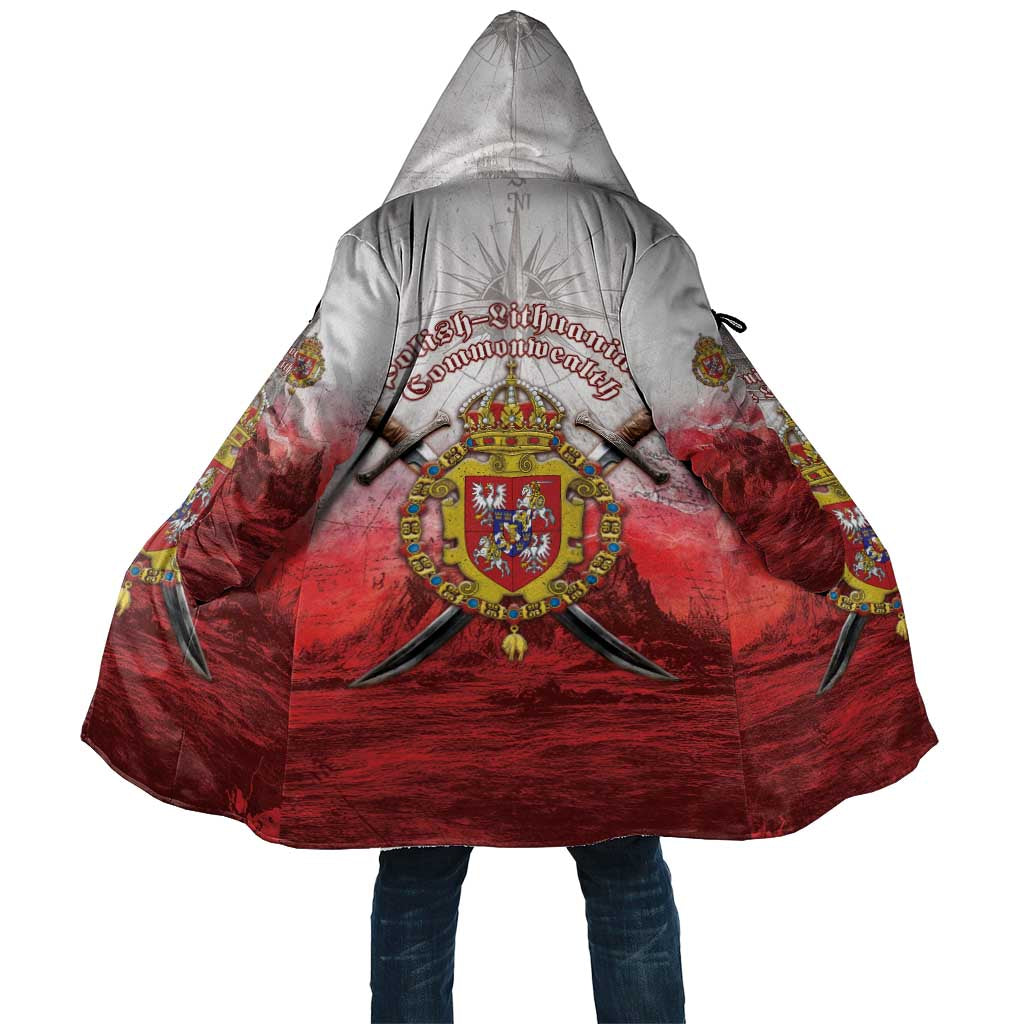 Polish-Lithuanian Commonwealth Cloak Medieval Royal Coat Of Arms Heritage