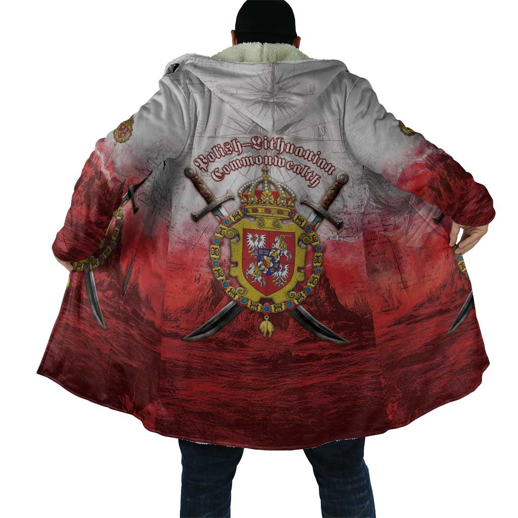 Polish-Lithuanian Commonwealth Cloak Medieval Royal Coat Of Arms Heritage