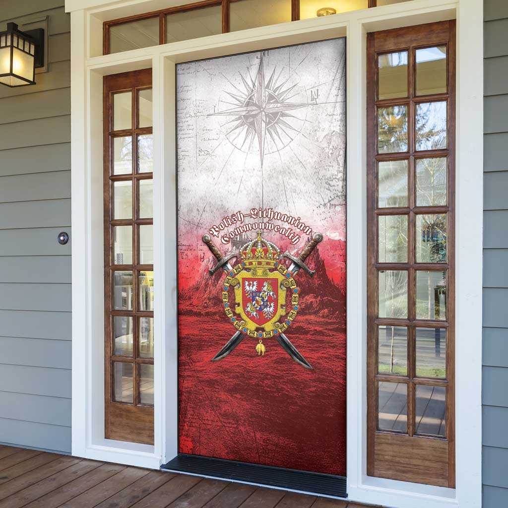 Polish-Lithuanian Commonwealth Door Cover Medieval Royal Coat Of Arms Heritage