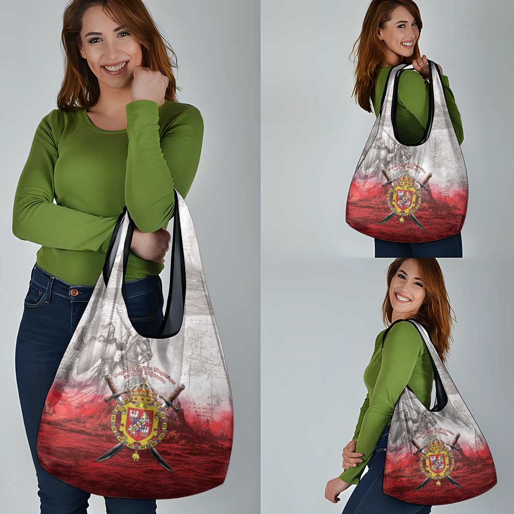 Polish-Lithuanian Commonwealth Grocery Bag Medieval Royal Coat Of Arms Heritage