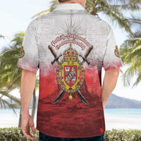 Polish-Lithuanian Commonwealth Hawaiian Shirt Medieval Royal Coat Of Arms Heritage