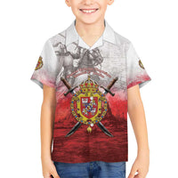 Polish-Lithuanian Commonwealth Hawaiian Shirt Medieval Royal Coat Of Arms Heritage