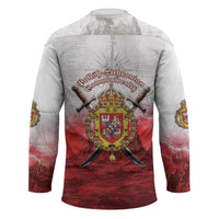 Polish-Lithuanian Commonwealth Hockey Jersey Medieval Royal Coat Of Arms Heritage