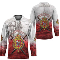 Polish-Lithuanian Commonwealth Hockey Jersey Medieval Royal Coat Of Arms Heritage