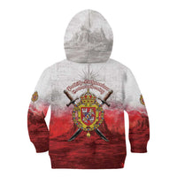 Polish-Lithuanian Commonwealth Kid Hoodie Medieval Royal Coat Of Arms Heritage