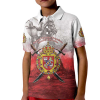 Polish-Lithuanian Commonwealth Kid Polo Shirt Medieval Royal Coat Of Arms Heritage