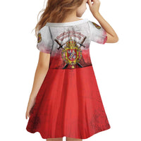 Polish-Lithuanian Commonwealth Kid Short Sleeve Dress Medieval Royal Coat Of Arms Heritage