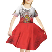Polish-Lithuanian Commonwealth Kid Short Sleeve Dress Medieval Royal Coat Of Arms Heritage