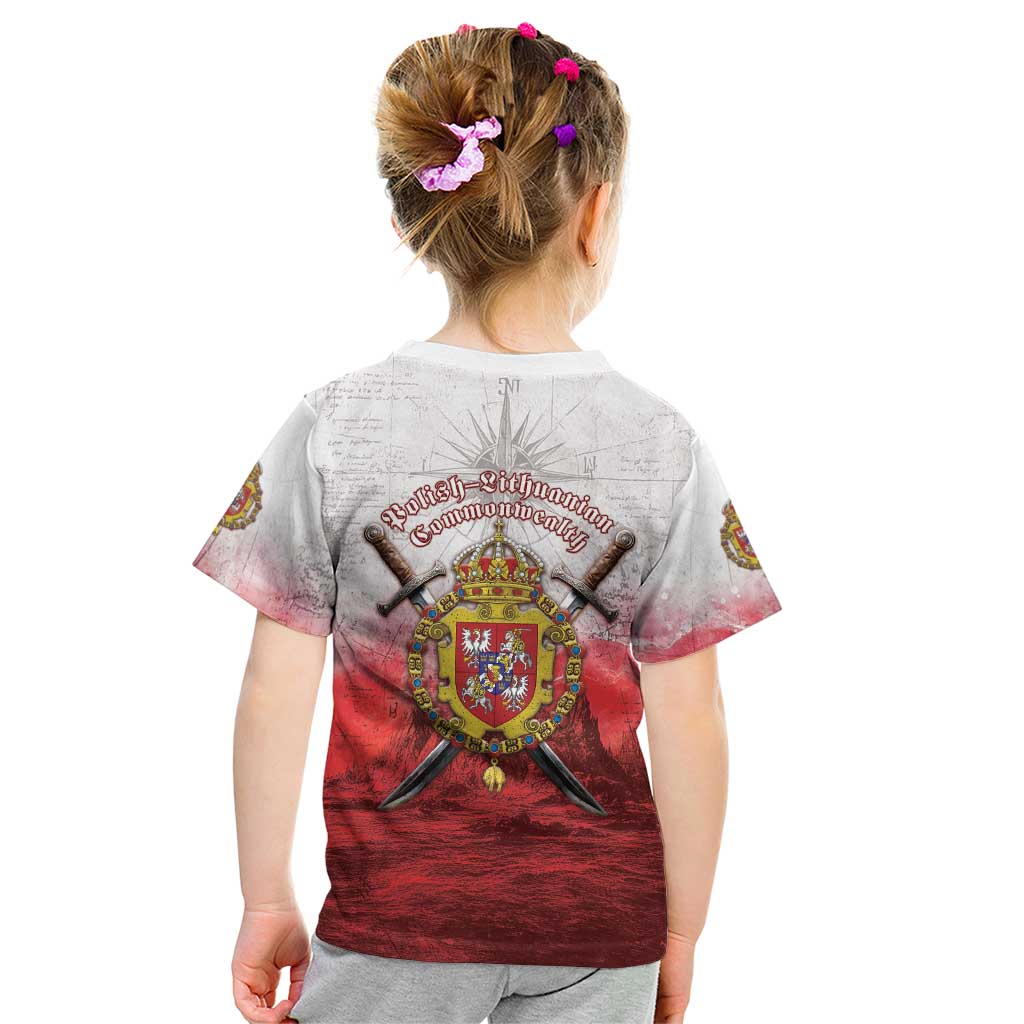 Polish-Lithuanian Commonwealth Kid T Shirt Medieval Royal Coat Of Arms Heritage