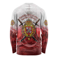 Polish-Lithuanian Commonwealth Long Sleeve Shirt Medieval Royal Coat Of Arms Heritage