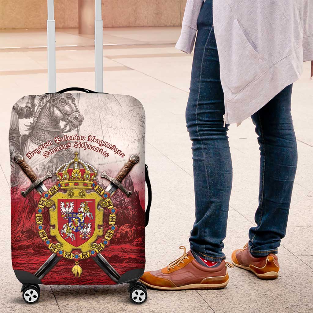 Polish-Lithuanian Commonwealth Luggage Cover Medieval Royal Coat Of Arms Heritage