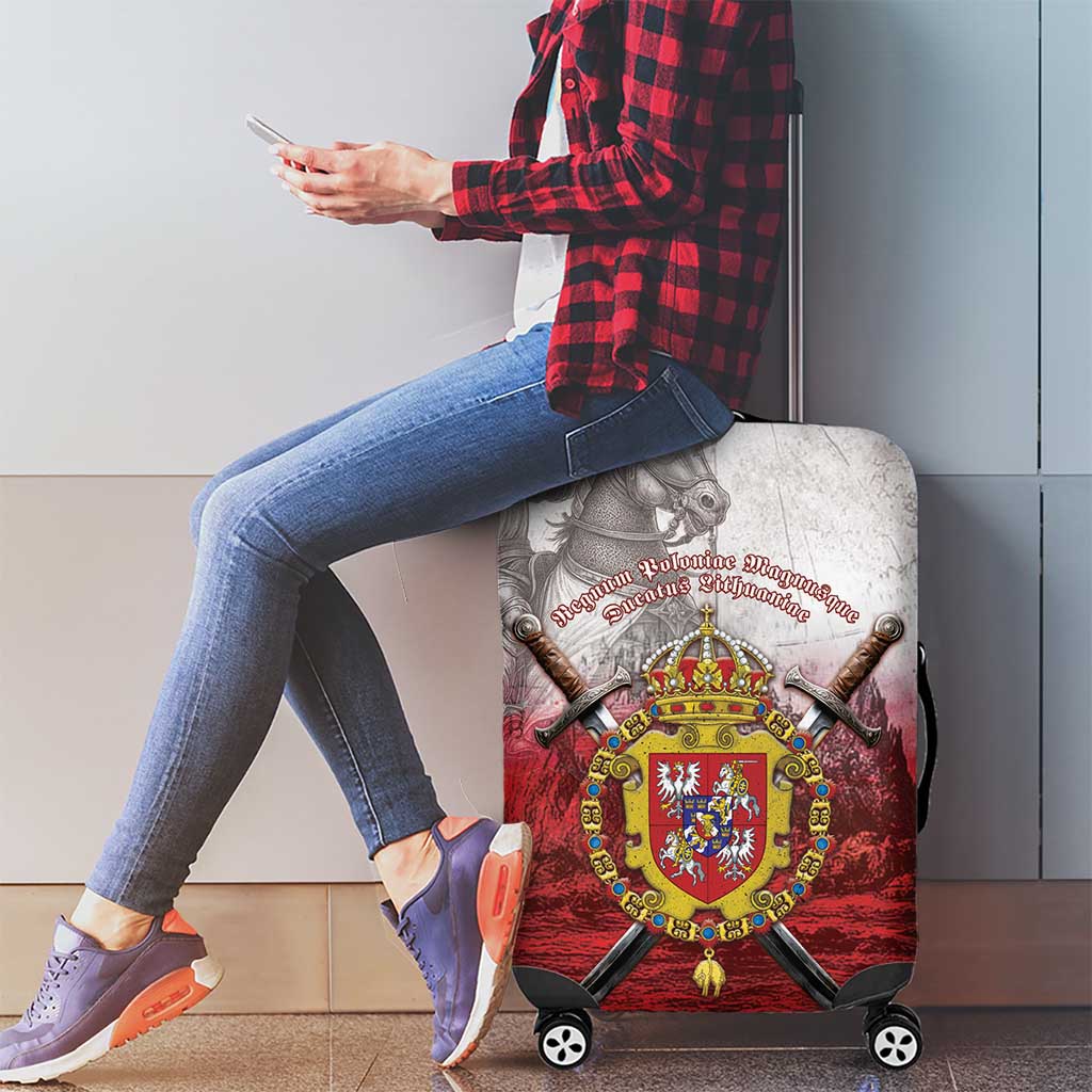 Polish-Lithuanian Commonwealth Luggage Cover Medieval Royal Coat Of Arms Heritage