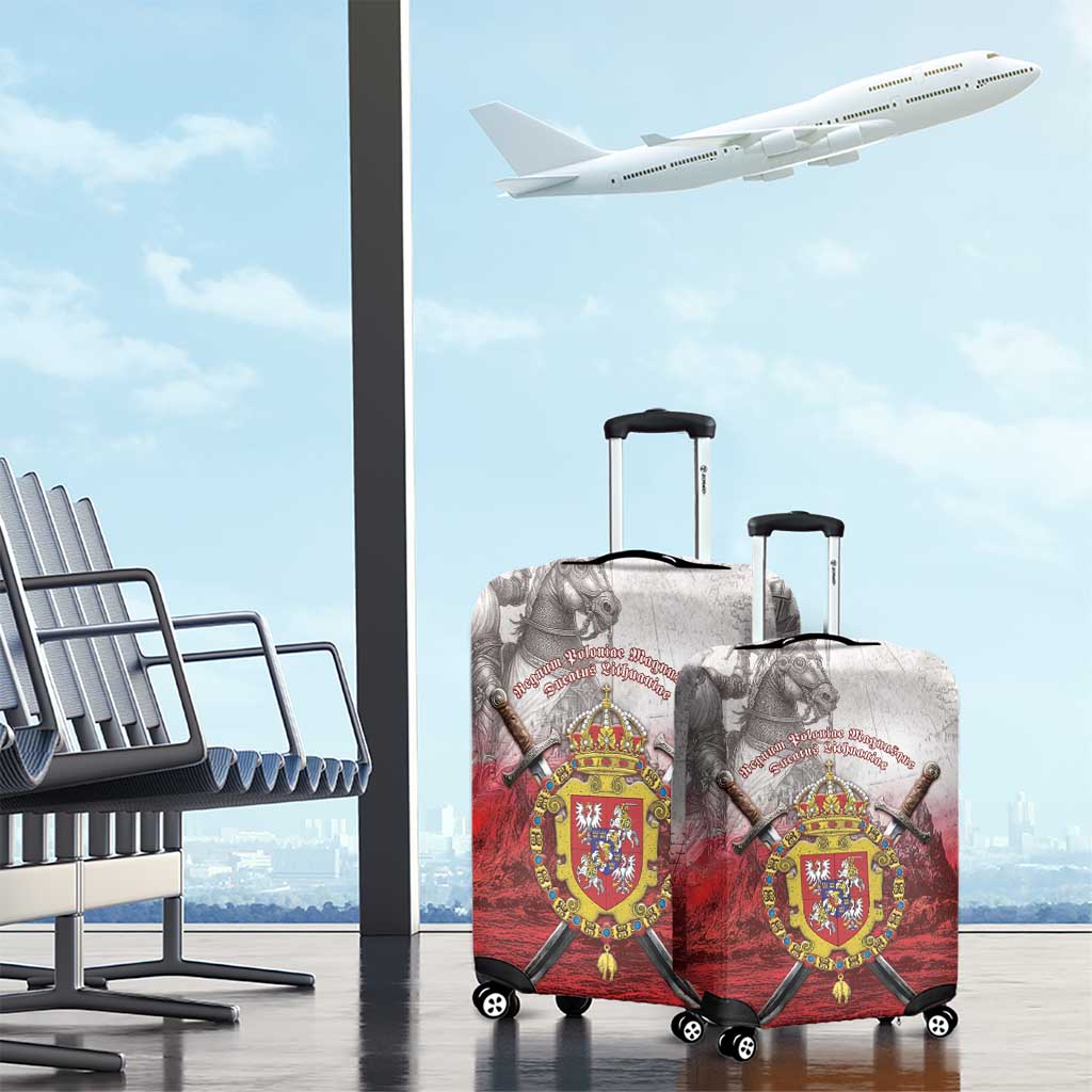Polish-Lithuanian Commonwealth Luggage Cover Medieval Royal Coat Of Arms Heritage
