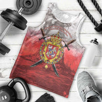 Polish-Lithuanian Commonwealth Men Tank Top Medieval Royal Coat Of Arms Heritage