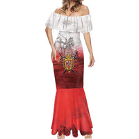 Polish-Lithuanian Commonwealth Mermaid Dress Medieval Royal Coat Of Arms Heritage