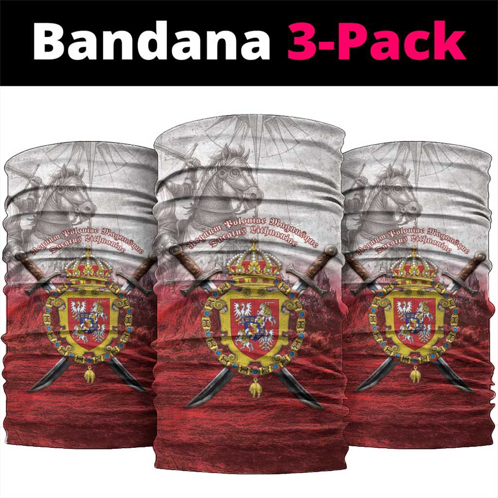 Polish-Lithuanian Commonwealth Neck Gaiter Medieval Royal Coat Of Arms Heritage