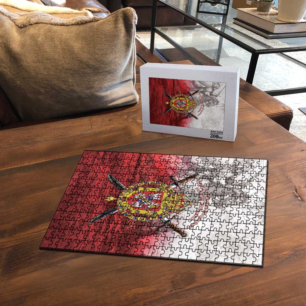 Polish-Lithuanian Commonwealth Puzzle Medieval Royal Coat Of Arms Heritage