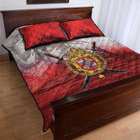 Polish-Lithuanian Commonwealth Quilt Bed Set Medieval Royal Coat Of Arms Heritage