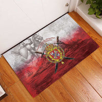 Polish-Lithuanian Commonwealth Rubber Doormat Medieval Royal Coat Of Arms Heritage