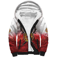 Polish-Lithuanian Commonwealth Sherpa Hoodie Medieval Royal Coat Of Arms Heritage
