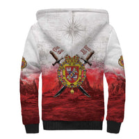 Polish-Lithuanian Commonwealth Sherpa Hoodie Medieval Royal Coat Of Arms Heritage