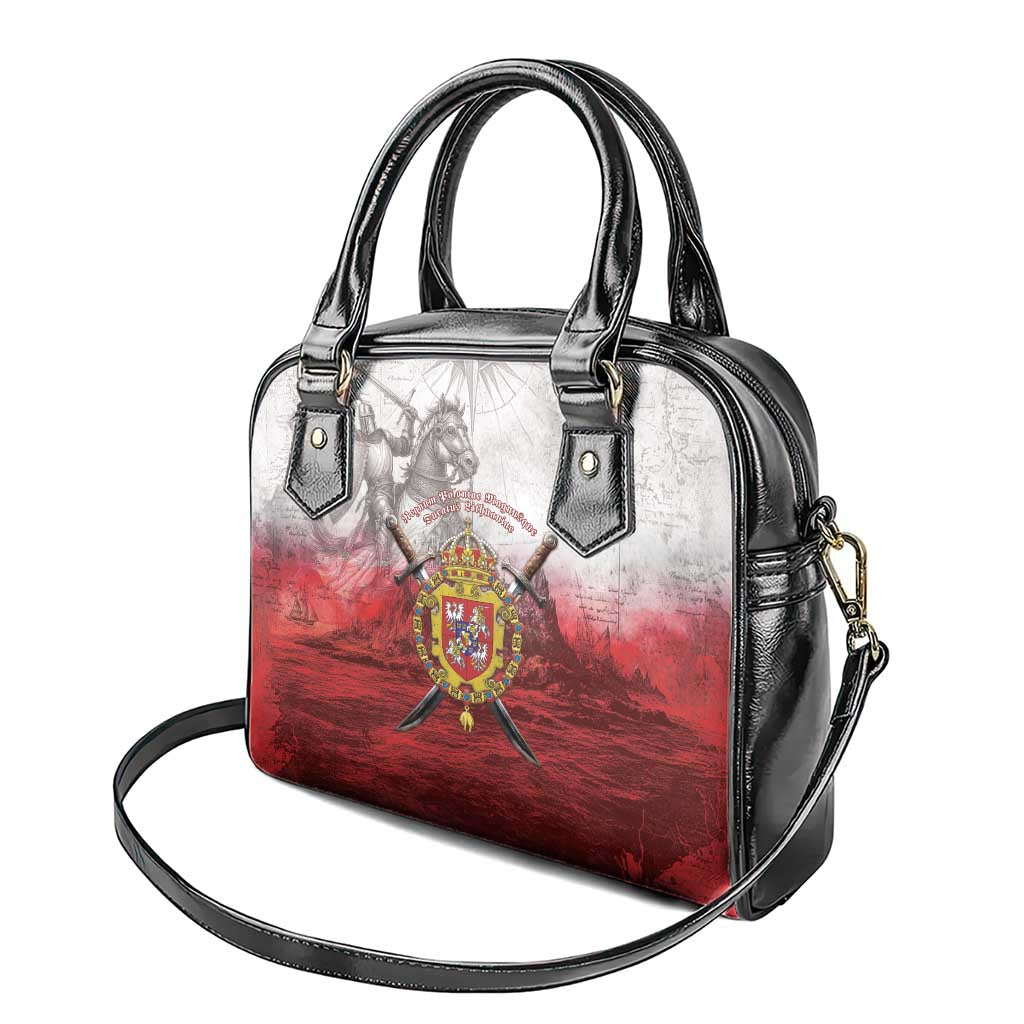 Polish-Lithuanian Commonwealth Shoulder Handbag Medieval Royal Coat Of Arms Heritage