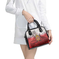 Polish-Lithuanian Commonwealth Shoulder Handbag Medieval Royal Coat Of Arms Heritage