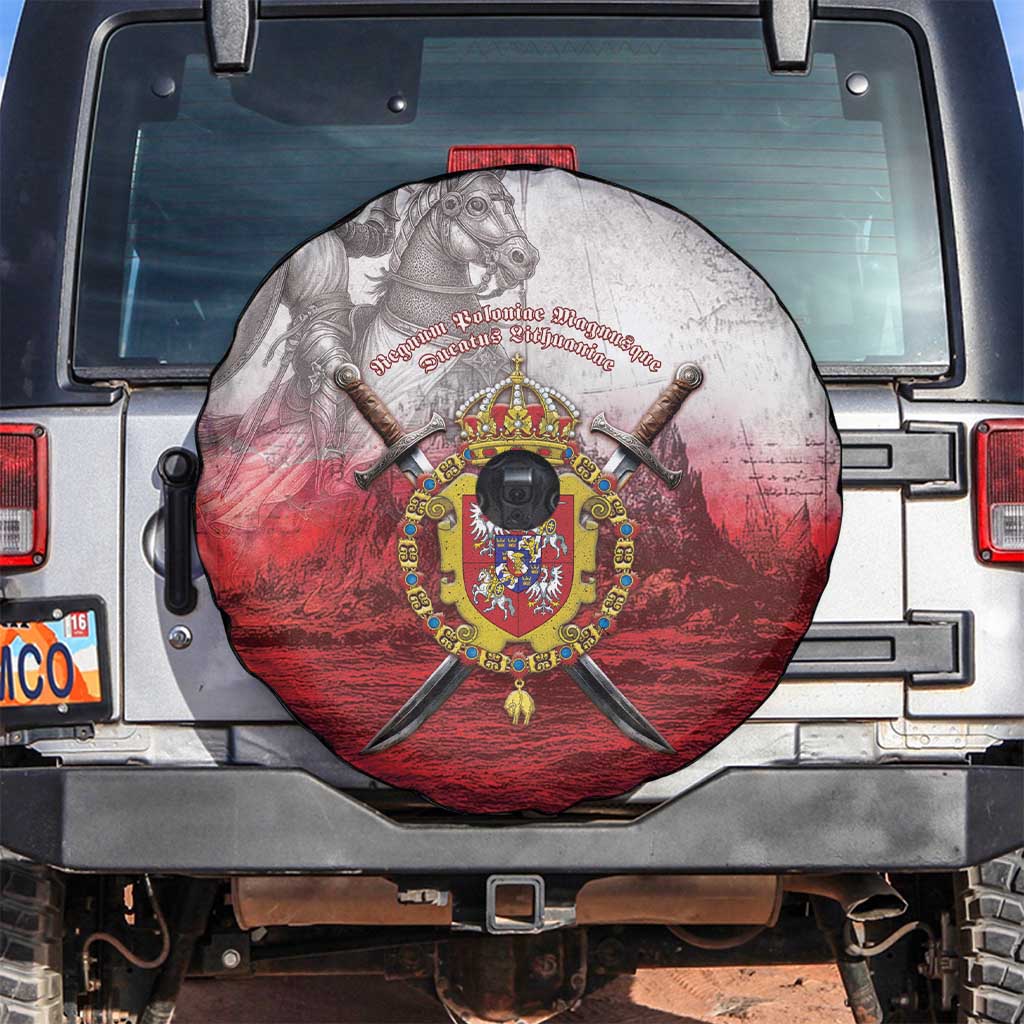 Polish-Lithuanian Commonwealth Spare Tire Cover Medieval Royal Coat Of Arms Heritage