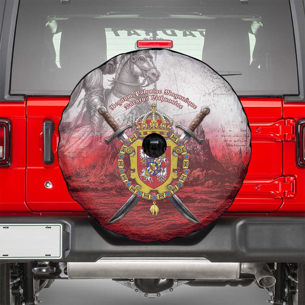 Polish-Lithuanian Commonwealth Spare Tire Cover Medieval Royal Coat Of Arms Heritage